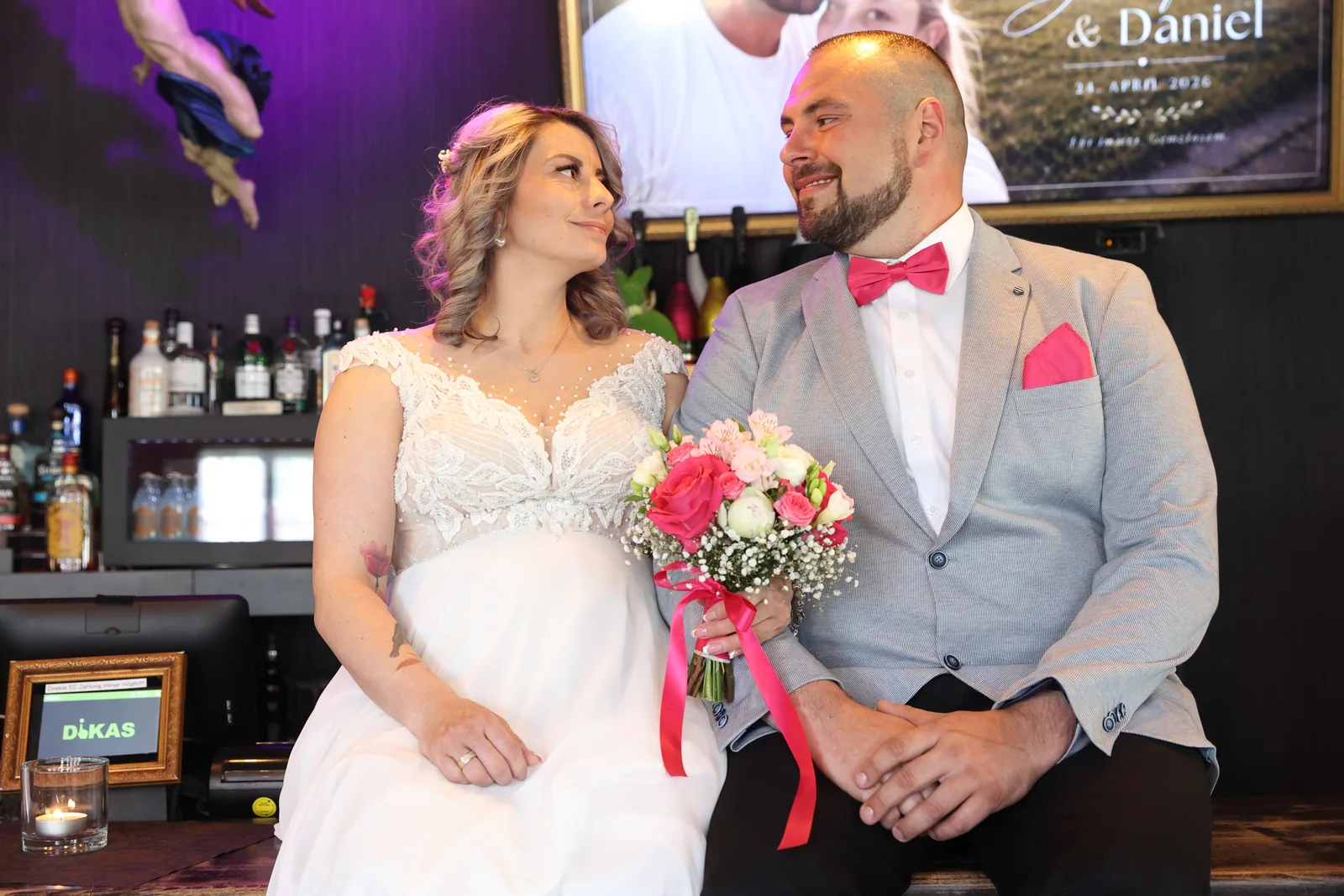 Jennifer und Daniel in der Villa Mocc Zwickau